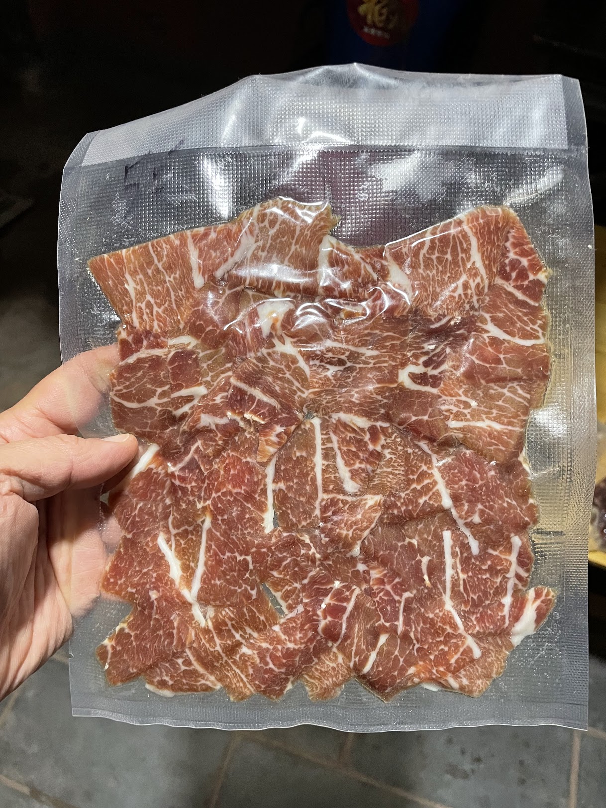 真空包裝諾鄧火腿薄切，準備走向國際餐桌