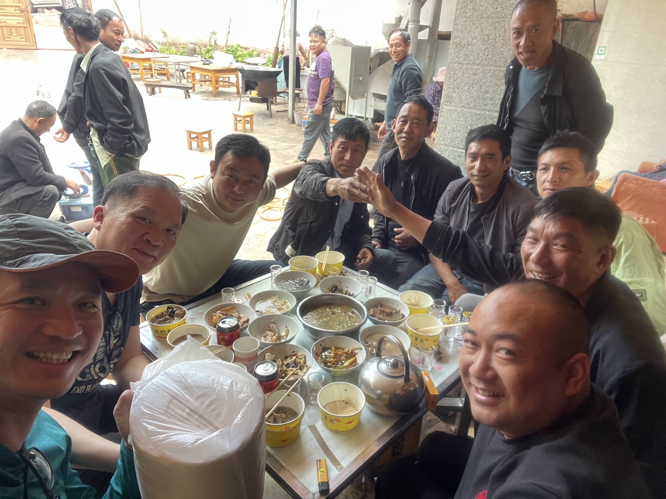 順垌村的祭祖飯